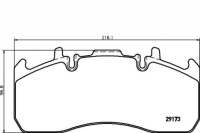 фото thumb №2, Тормозные колодки тормозные meritor rvi d midlum volvo fl ii