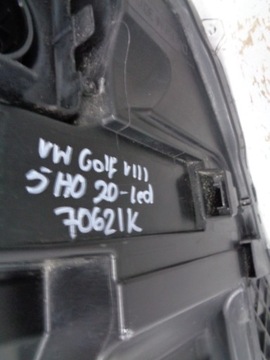 фото thumb №9, Лампа правая фара vw golf viii 8 5h 5h0 20- led