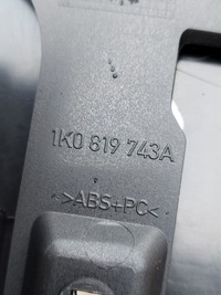 фото thumb №8, Панелі ґрати повітропровід ліва права середня vw golf 5 v 1k0819743a