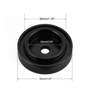 фото thumb №8, Заглушка крышки дворники задний универсальный 30mm-40mm стоп алюминий