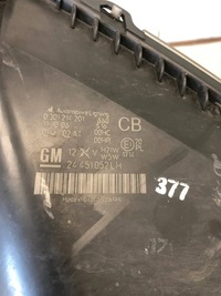 фото thumb №8, Лампа лівий перед opel zafira b 24451052