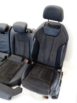 фото thumb №15, Сиденье левый правые перед зад задние комплект audi a4 b9 рестайлинг sedan s-line