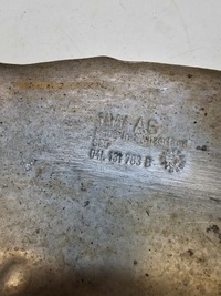 фото thumb №5, Защита тепловая турбины audi a3 8v vw 04l131783b