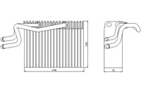 фото thumb №2, Испаритель кондиционера nissan kubistar renault clio
