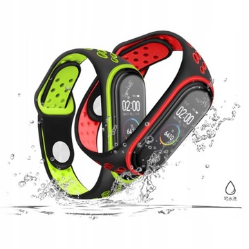 Opaska pasek perforowany do Xiaomi Mi Band 3/4 | 7 KOLORÓW