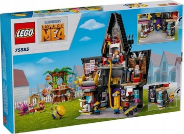 LEGO Гадкий Я 4 Миньоны Грю и семейный особняк миньонов 75583