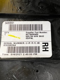 фото thumb №7, Обшивка мат коврик обшивка багажника правый правая bmw x5 g05 новый oem