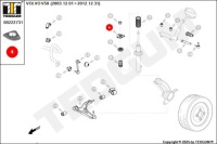 Кронштейн амортизатора передній ліва праве ford mazda volvo Оригінал, фото thumb