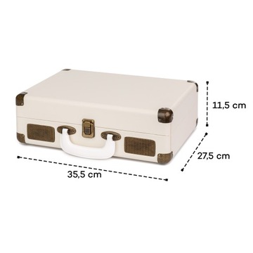 Проигрыватель в стиле ретро Auna Peggy Sue, LP USB AUX