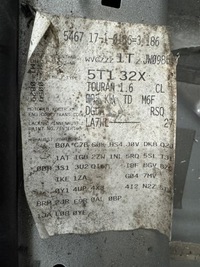 фото thumb №8, Двигатель 1.6 tdi dgda dgd vw touran 115km 16-19 rok