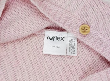 REFLEX kombinezon rampers sweterkowy wełna MERINO WOOL 68
