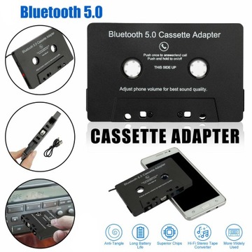 Беспроводная автомобильная кассета для смартфона Bluetooth 5.0