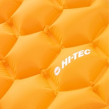 Materac Trekkingowy Airmat Hi-Tec pomarańczowy mata, karimata dmuchana