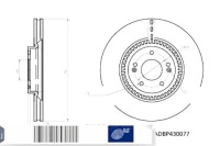 фото thumb №16, Blue print adbp430077 диск тормозная