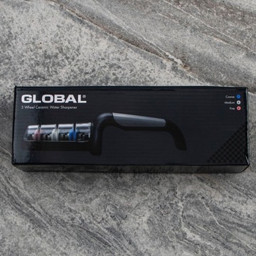 3-фазная керамика и черная сталь Водяная точилка Global