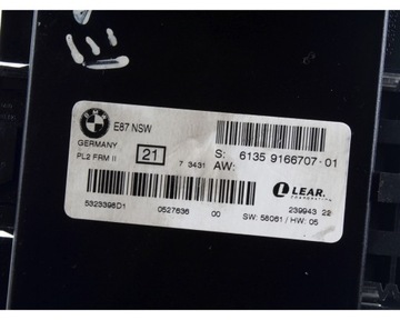 фото thumb №8, Модуль блок управления света bmw e87 9166707