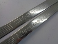 Накладки пороговые перед mercedes eqa 250 w243 2021 rok Доставка, фото thumb