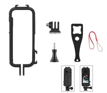 Корпус держателя для крепления на рамке для камеры Insta360 X3 X 3, крепление ISO GoPro