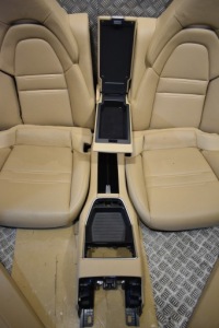 фото thumb №12, Idealne сиденья обшивки заднее сиденье kpl. porsche panamera 971 luxory бежевый 1