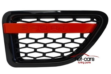 фото thumb №9, Решітка радіатора впуск range rover sport l320 05 -08 блиск rb