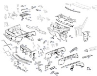 Основа акумулятор mercedes 107 sl slc нова Недорого, фото thumb