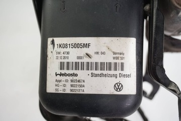 фото thumb №8, Обігрів стояночний вебасто vw caddy touran 1k0815005mf 9022150a