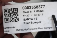 Hyundai santa fe 2 рестайлинг  2009r- бампер задний задний pdc Недорого, фото thumb