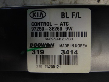 фото thumb №10, Панель керування повітропровід кондиціонера kia sorento i рестайлінг європа