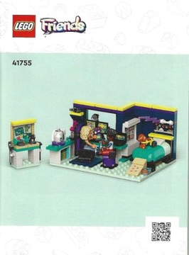 LEGO Friends Комната Новы 41755