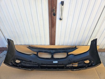 фото thumb №13, Бампер перед bmw 3 f30 f31 lci sport line чёрный сапфир