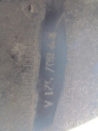 фото thumb №12, Vw passat b6 kombi 05-11 спойлер бампера задняя c402