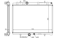 фото thumb №1, Nissens 63607a радіатор, система охолодження двигуна