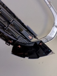 Mini f55 f56 2014- рамка ґрати бампера хром 7300589 = Київ, фото thumb