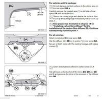 фото thumb №7, Задний бампер performance twin diffuser do bmw e90/e91 04-11