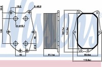 фото thumb №4, Nissens 90987 радиатор масла, масло двигательный