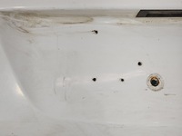 фото thumb №9, Бампер задняя opel corsa d белый 474 hb