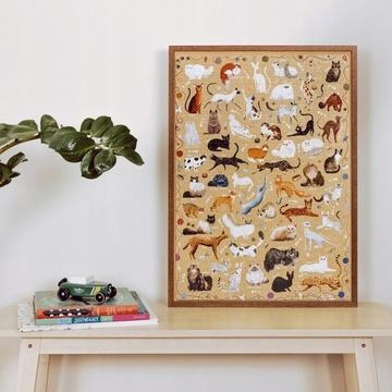 CzuCzu PUZZLE 500 деталей ПазлLOVE CATS для детей 9+