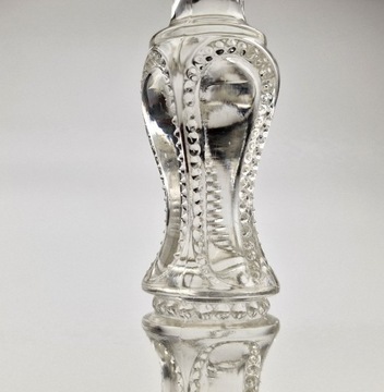 АНТИЧНЫЙ СТЕКЛЯННЫЙ ПОДСВЕЧНИК, 1900-Е ГОДЫ