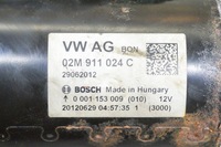 фото thumb №7, Volkswagen scirocco mk3 стартер 02m911024c 0001153009 2.0 tdi 103kw 2013