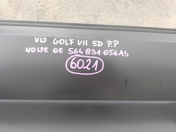 фото thumb №12, Volkswagen golf vii 7 5d дверь правые перед передние новое оригинальный номер 6021