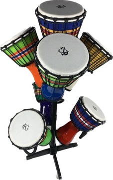 KG Djembe ESPPVC 7 SET with Stand