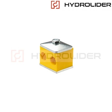 OBEJMA PODWÓJNA 20mm MOCOWANIE PRZEWODÓW HYDRAULICZNYCH HYDROLIDER