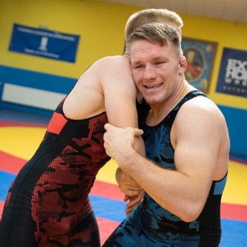 Мужской борцовский костюм, купальник HAVOC RED 2XL