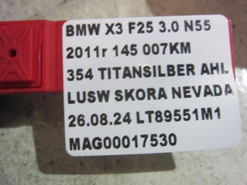фото thumb №16, Bmw x3 f25 x4 руль кожаный с подогревом кожа лепестки sport 32306879927