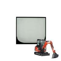фото thumb №1, Скло kubota задня зад kx027-4 kx030-4 оригінальний номер rg268-46530 rg26846530 розмір. 881x