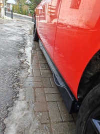 фото thumb №10, Накладки накладки пороговые v3 – чёрный mat dodge challenger 2015-2023