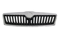 фото thumb №1, Решётка перед octavia ii po рестайлинг m2009 - чёрные решётки радиатора