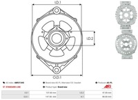 фото thumb №8, Передня корпус генератора abr3134s