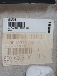 фото thumb №6, Обивка обшивка дверь левый chrysler sebring i eu