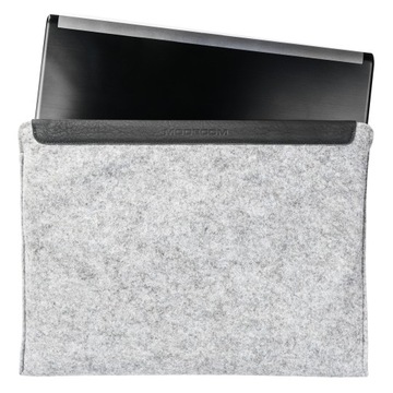 FUTERAŁ NA LAPTOPA 15,6 CALA MODECOM FELT 15 SZARY + MYSZKA USB >>> GRATIS